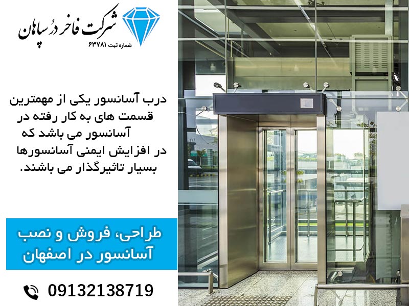 باز و بسته شدن به موقع درب آسانسور توسط سیستم‌ های شناسایی درب